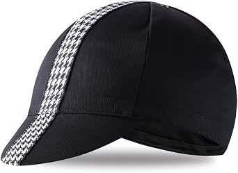 Black Cotton Cycling Cap - Breathable Under Helmet Helmet Liner