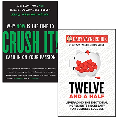 Image of Gary Vaynerchuk Collection 2 Books Set (Crush It! & [Hardcover] Twelve and a Half)