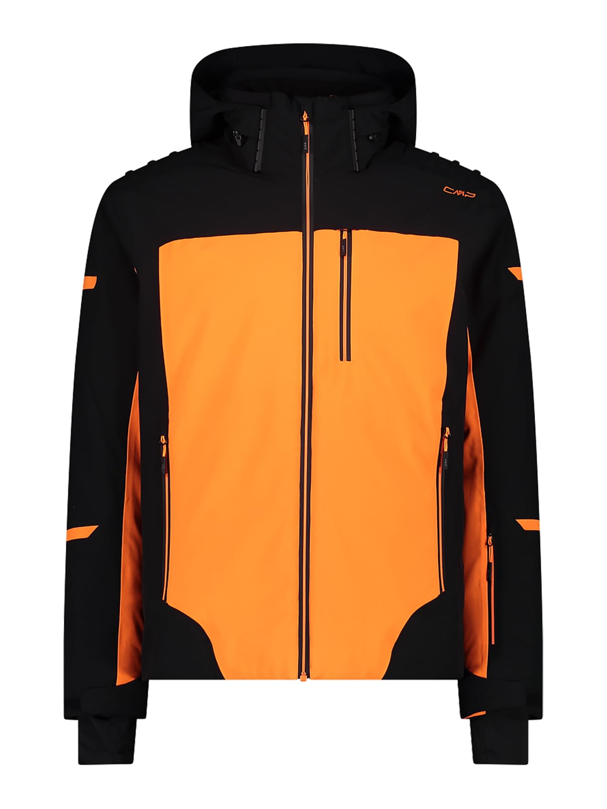 CMP MAN Jacket Zip Hood FANTA Fluo - 52