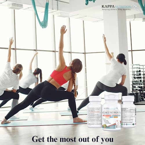 KAPPA NUTRITION Curcu No Pain Rx (90 Capsules) Supports Joints, Muscles. - Image 7