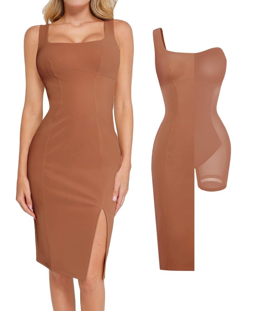 Popilush Leather Dress Midi Dresses Concert Club Outfits