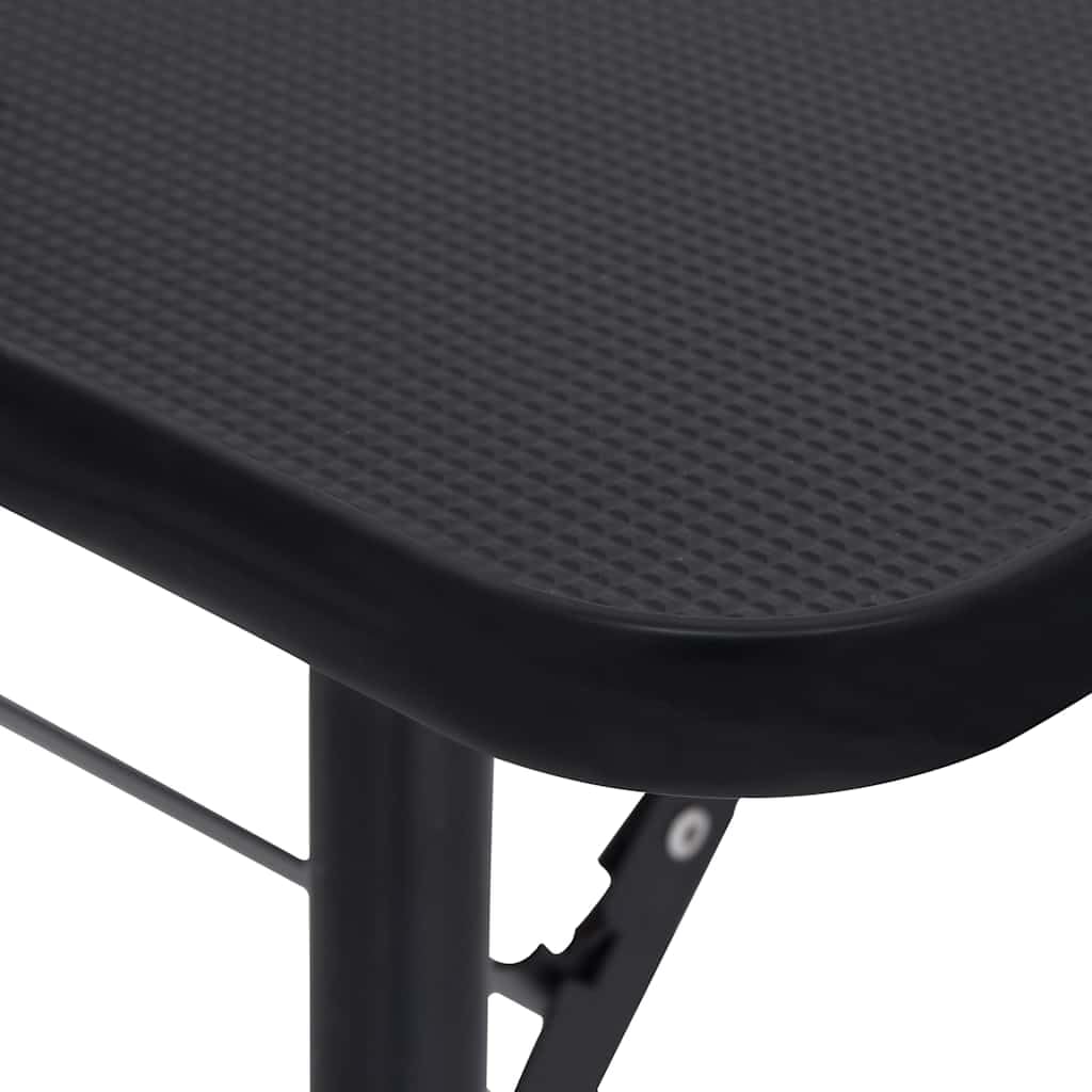 vidaXL Mesa de Aseo Ajustable para Perros con 1 Lazo Belleza Canina Baño Mesita Mascotas Gatos Plegable Altura Ajustable Estable Robusta