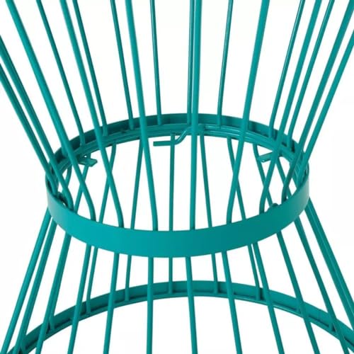 Image of Furniture for The Living Room and Office: Coffee Table, Center Table, Storage Basket, Wire Basket with Metal Top, Bedside Table, Side Table Sky Blue