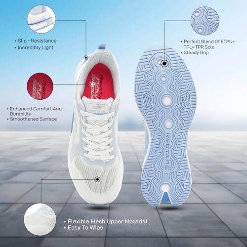 Image of Red Tape Athleisure Shoes for Women |Cultured Round-Toe Shape & Cushioning Technology