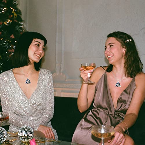 TOUPOP Celtic Knot Necklace for Women Sterling Silver Trinity Knot Pendant Necklaces with Crystal Irish Jewelry Birthday Gift for Her Wife Girlfriend Mom Daughter4