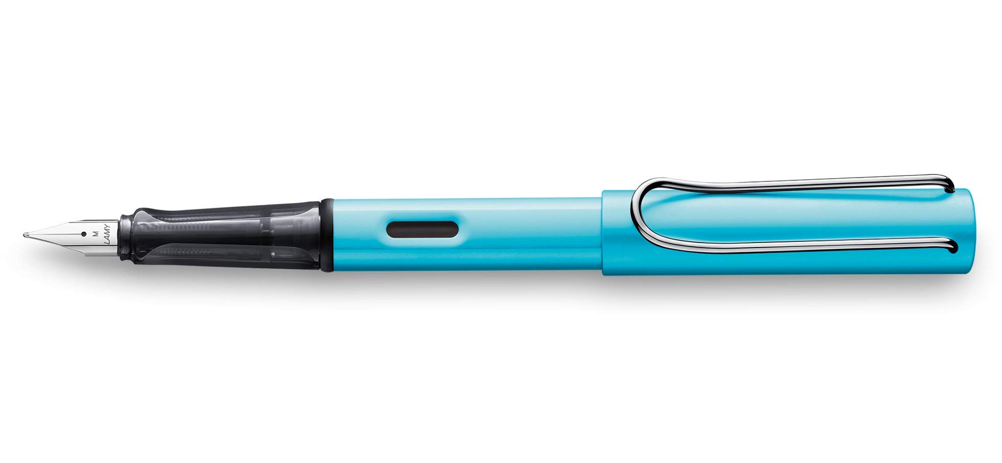 Lamy 084 AL-star Füllhalter Pacific, M (+ Patronen türkis)