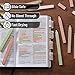 Mr. Pen- Aesthetic Highlighters, 8 pcs, Chisel Tip, Boho Colors, No Bleed Bible Highlighter Pastel, Assorted Colors, Cute