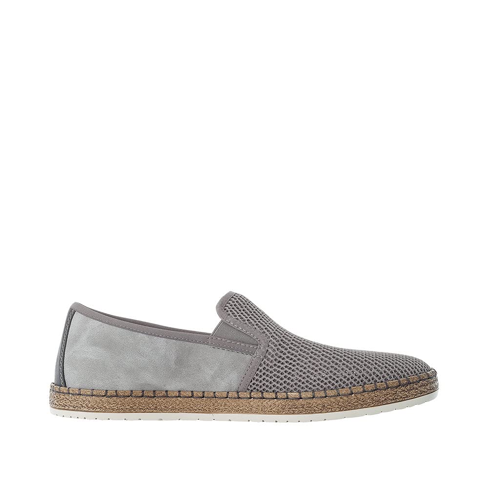 Rieker Herren Slipper B5265-65 Weite Breit Pull-on