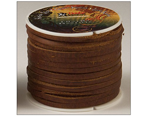 Tandy Leather Kodiak Lace - Heavy Duty Oil Tanned Craft Lace for Ranch Gear and Repairs - Leather Lacing Cord for Rugged Outdoor Leather Craft Projects