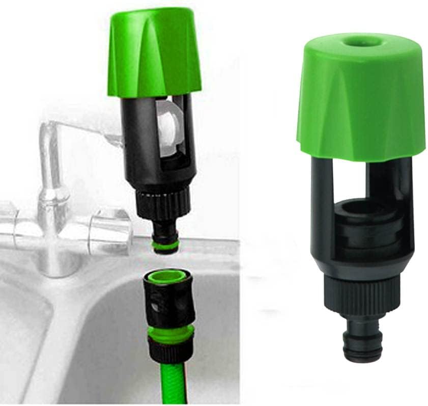 RAM ONLINE Indoor Kitchen Faucet Connector, Garden Hose Pipe Attachment, Green
