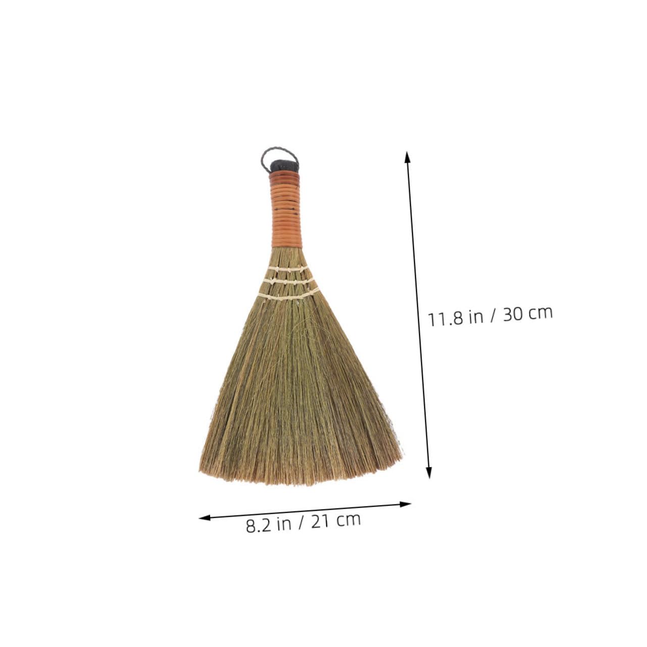 Unomor Fireplace Broom for Cleaning Mini Whisk Broom Set for Home Office and Car Soft Bristles