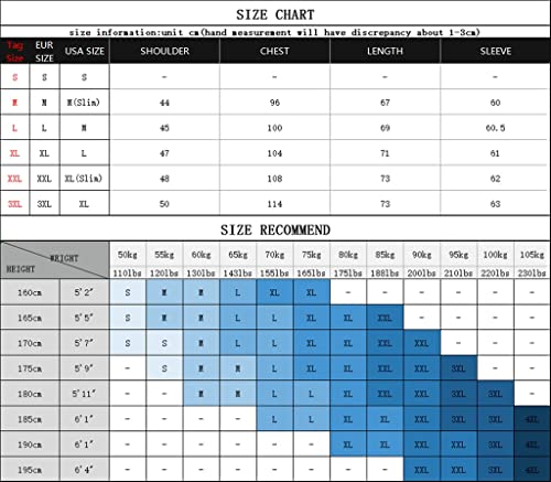 Men Casual Solid Color Long Sleeve for Men Autumn Cotton Mens(Gray,Large)2