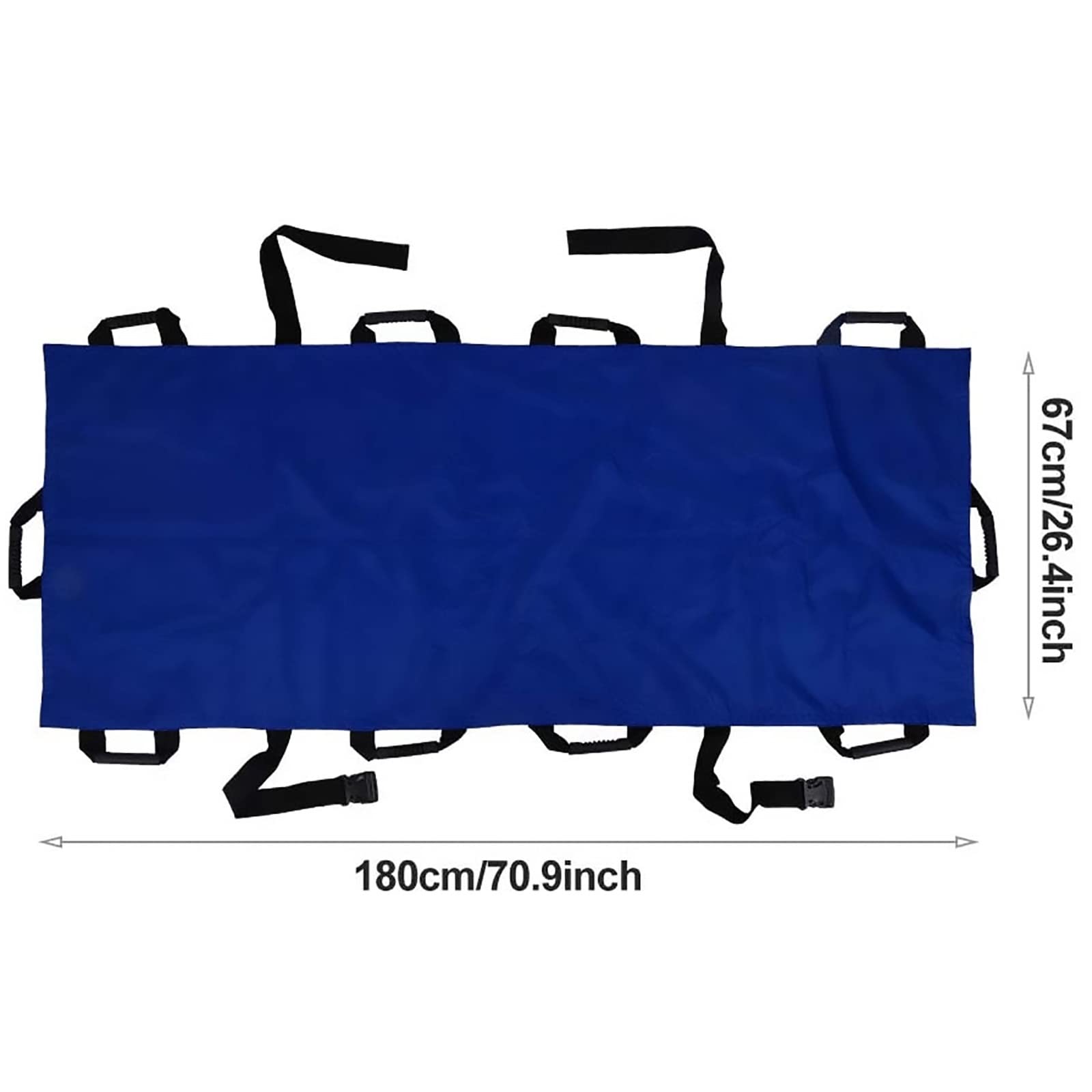 Barella pieghevole portatile con morbido tessuto Oxford, design leggero e maniglie facili da impugnare per un sollevamento sicuro, perfetto per scale e uso di emergenza