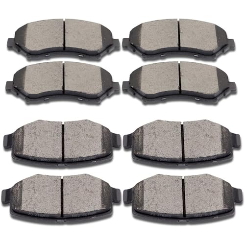 evkingauto Front & Rear Ceramic Brake Pads - Fit for ...