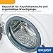 Exquisit Waschmaschine | 7 kg Nennkapazität, Energieeffizienzklasse A, 1400 U/Min, 76 dB(A) | kompakte Bauform, 12 Programme, Eco 40-60, Kurzprogramm, Startzeitverzögerung | WA57014-020A weiss