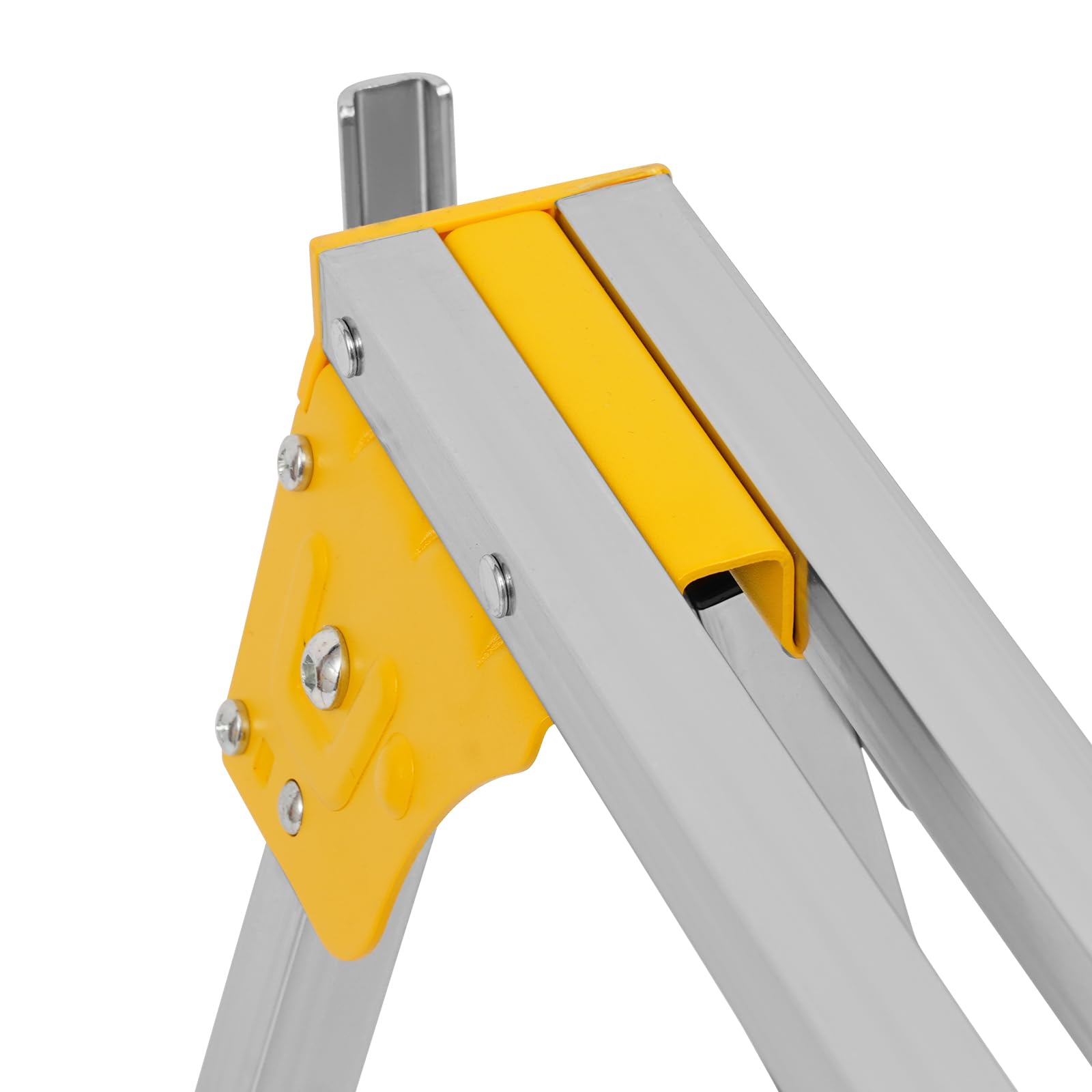 Caballete de trabajo, caballete plegable de altura ajustable, juego de 2 unidades, soporte de montaje portátil, plegable, accesorios para taller, caballete plegable con una capacidad de carga