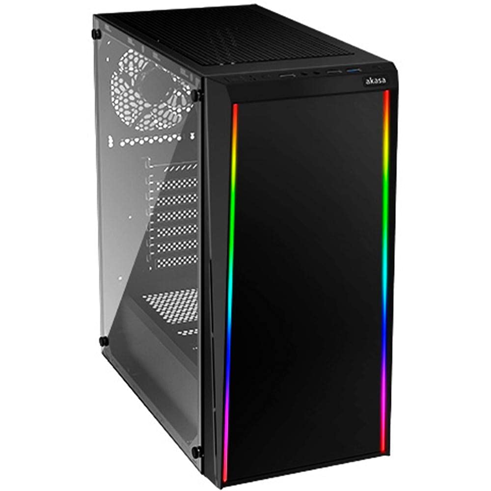 Akasa Apache Soul | Gabinete Gamer | Lateral de Vidro Temperado