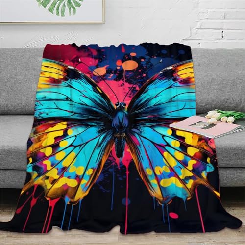 Couverture de voyage microfibre chaude 180x200 canapé bureau - 3