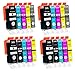 Price comparison product image Supply Guy 20 Ink Cartridges compatible with Canon PGI-525 CLI-526 (incl. Grey) with Chip and Level Indicator for Pixma MG6100 MG6150 MG6200 MG6250 MG8100 MG8150 MG8200 MG8240 MG8250