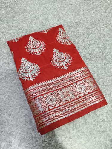 Image of Women's Glory Banarasi Satin Silk With Embroidered Design.