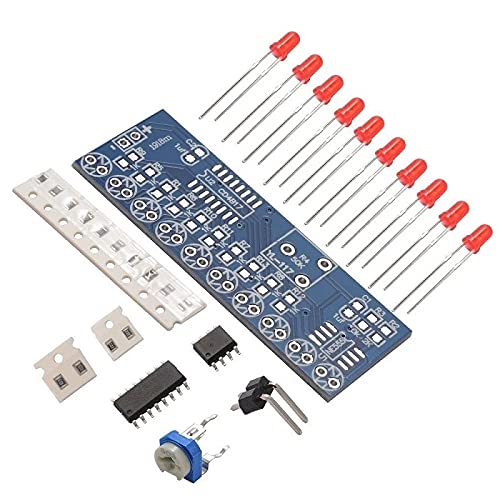 NE555 + CD4017 Water Flowing Light LED Module DIY Kit-image-12