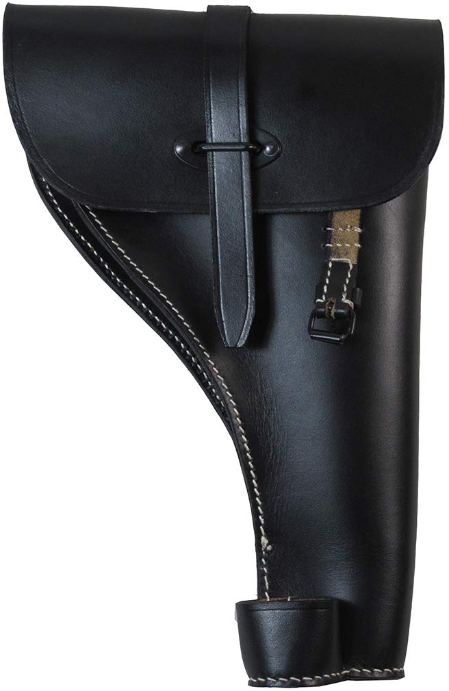 Epic Militaria Replica WW2 German Flare Gun Holster - BLACK Leather