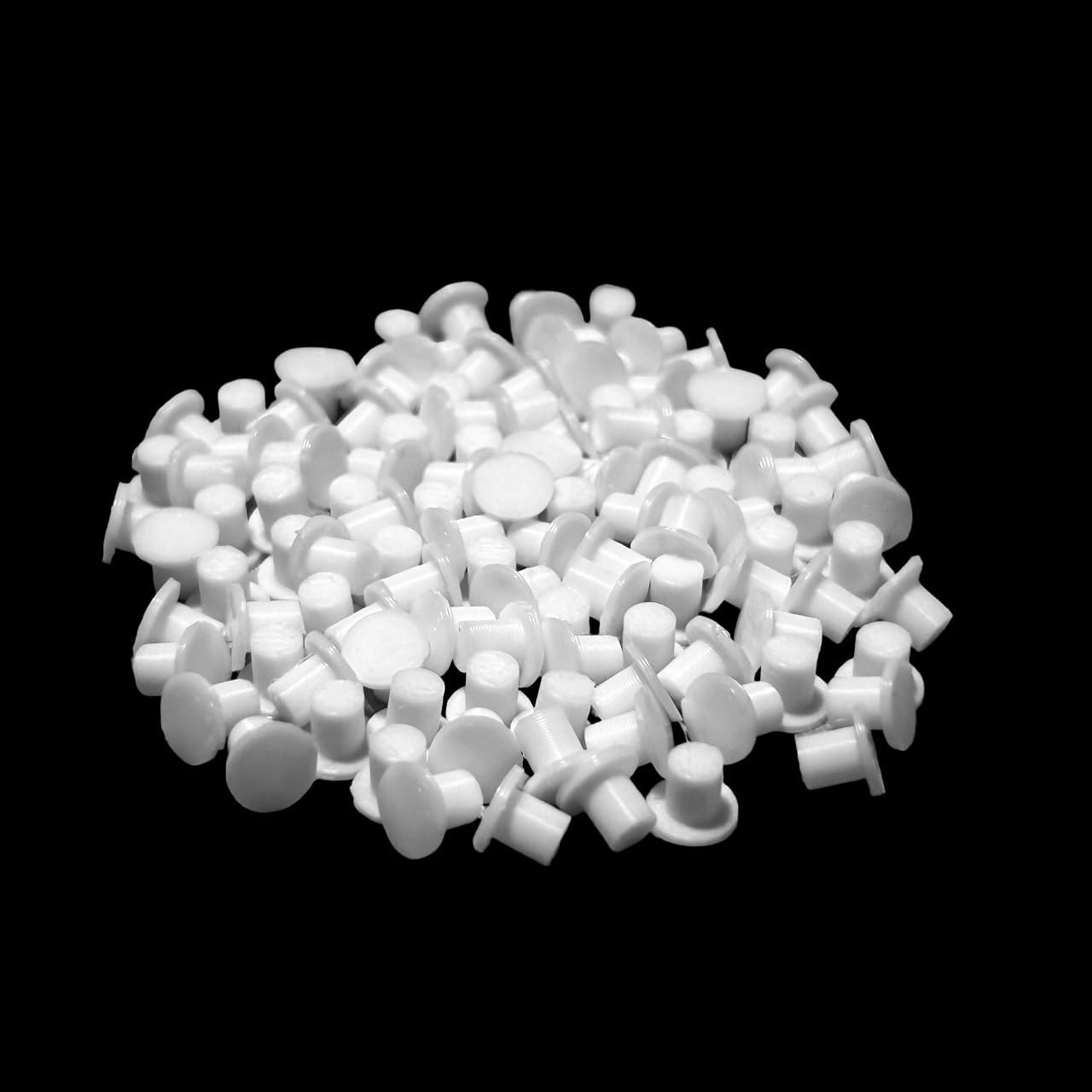repairy Cover Caps for IKEA Billy Shelf 110 Pieces Drill Hole Diameter 3.5 mm White