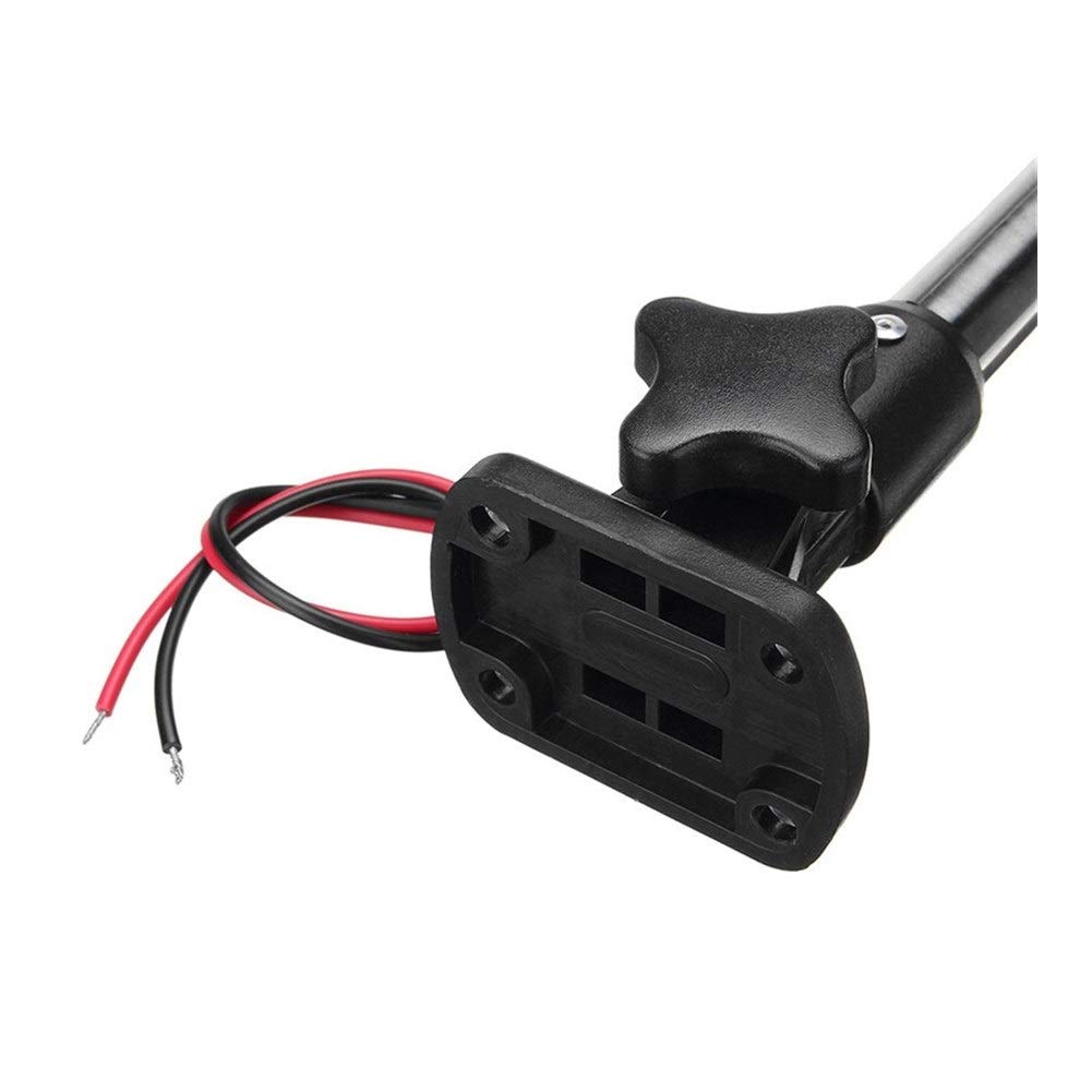 Piega Verso Il Basso PORTATO Luce di Navigazione per Barca da Yacht Stern Anchor Light 12-24V 25cm Barca Marina Segnale di Navigazione DaJiKan