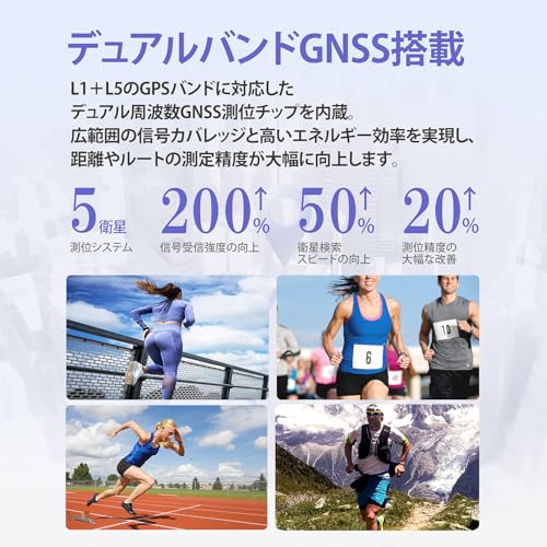 undefined Mibro GS Active 2 ランニング スマートウォッチ 1.32インチAMOLED 高性能 ロングバッテリー GPS内蔵 心拍数 睡眠 ストレス 健康管理 Bluetooth通話 スマホ通知 150+スポーツモード iPhone対応 アンドロイド対応 替えバンド付き(ダーググレー) の商品画像 4