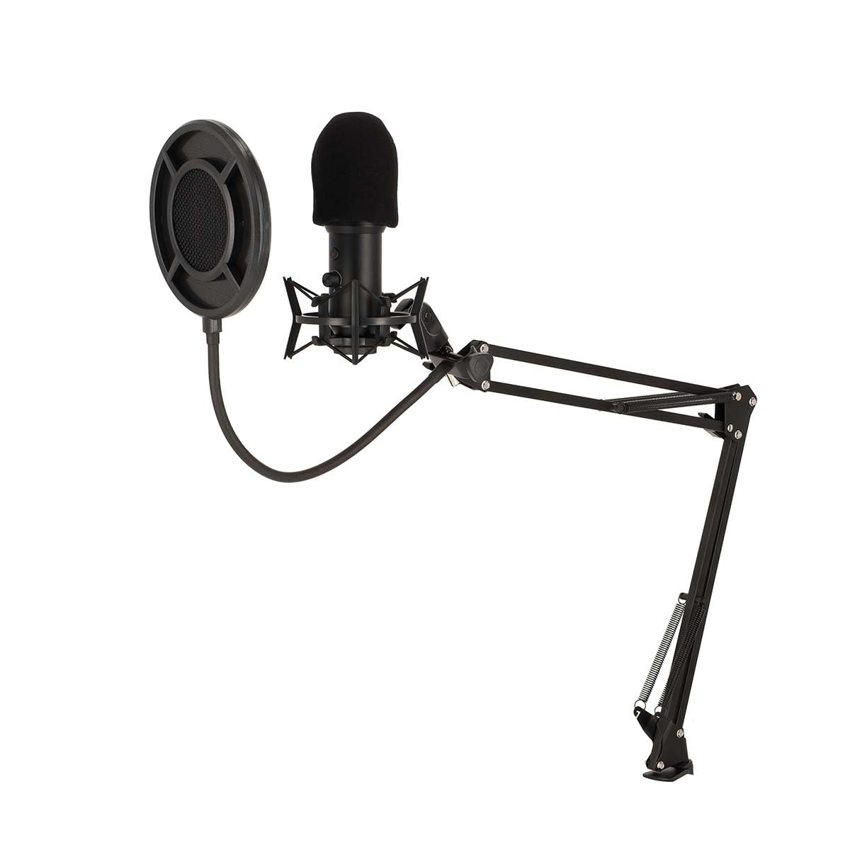 Nedis Microfono da gioco – utilizzato per: desktop/notebook – USB tipo A – interruttore on/off – filtro POP