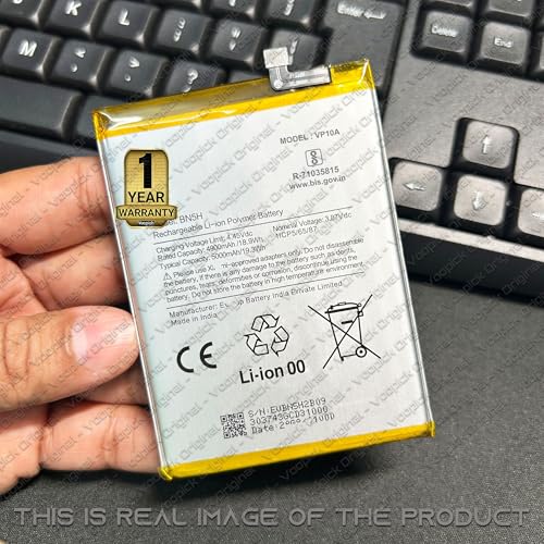 Image of BN5H Battery for Xiaomi Poco M5 (22071219CG) with 1 Year Warranty. [5000mAh Capacity] (Yellow)