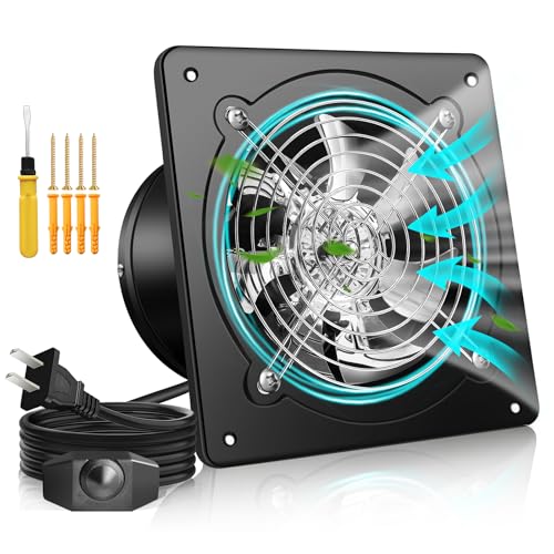 8 Inch Wall Mount Exhaust Fan