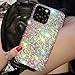 Teazgopx Bling Rhinestone for iPhone 13 Pro Case - Over 1400 High Quality Hand Glued Sparkle Diamond Case Compatible with iPhone 13 Pro for women girls-AB