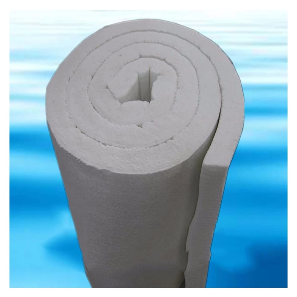 Manta aislante de fibra de cerámica, material ignífugo de alta temperatura para hornos, hornos y forjas