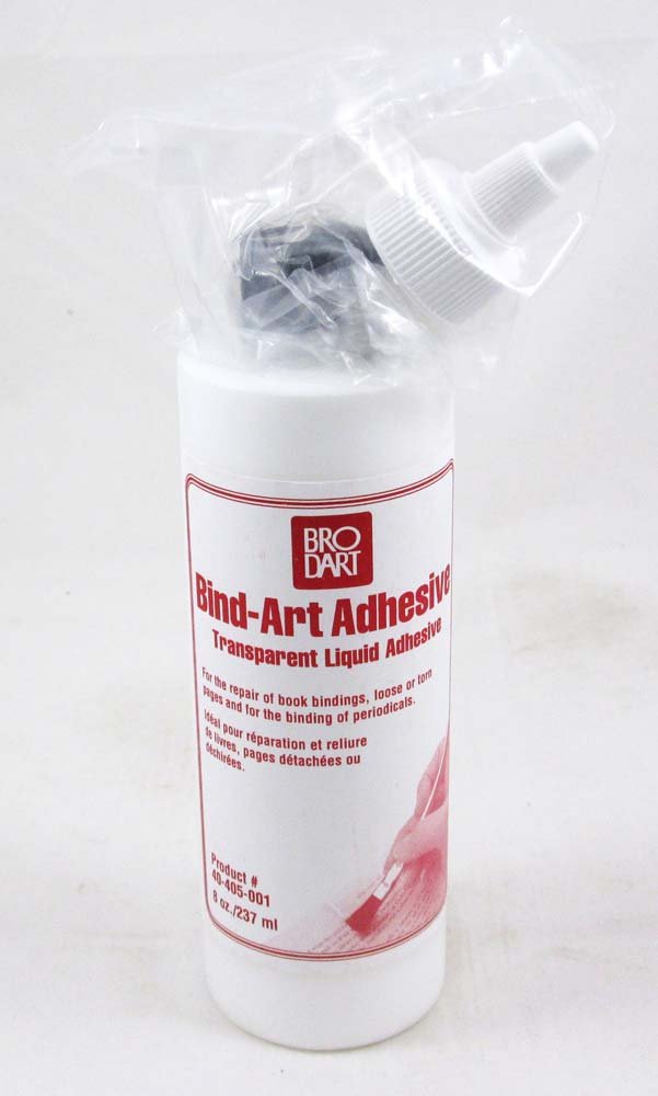 Brodart Acid-Free Bind-Art Adhesive - 8 Ounces