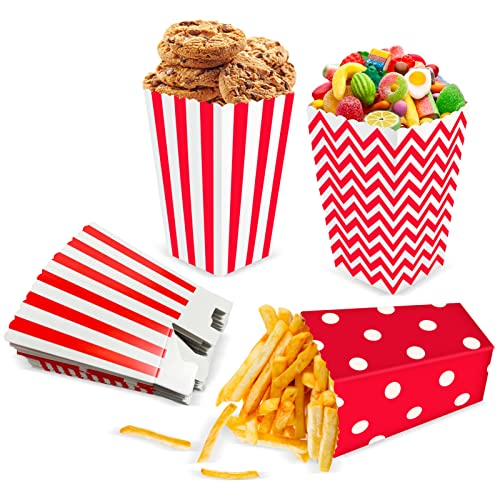 Siumir Scatole di Popcorn 24 PCS Popcorn Contenitori Caramella...