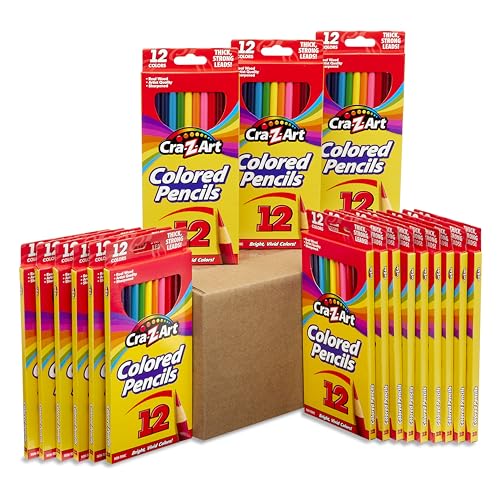 Fournitures de classe Cra-Z-Art lot de crayons de couleur en vrac