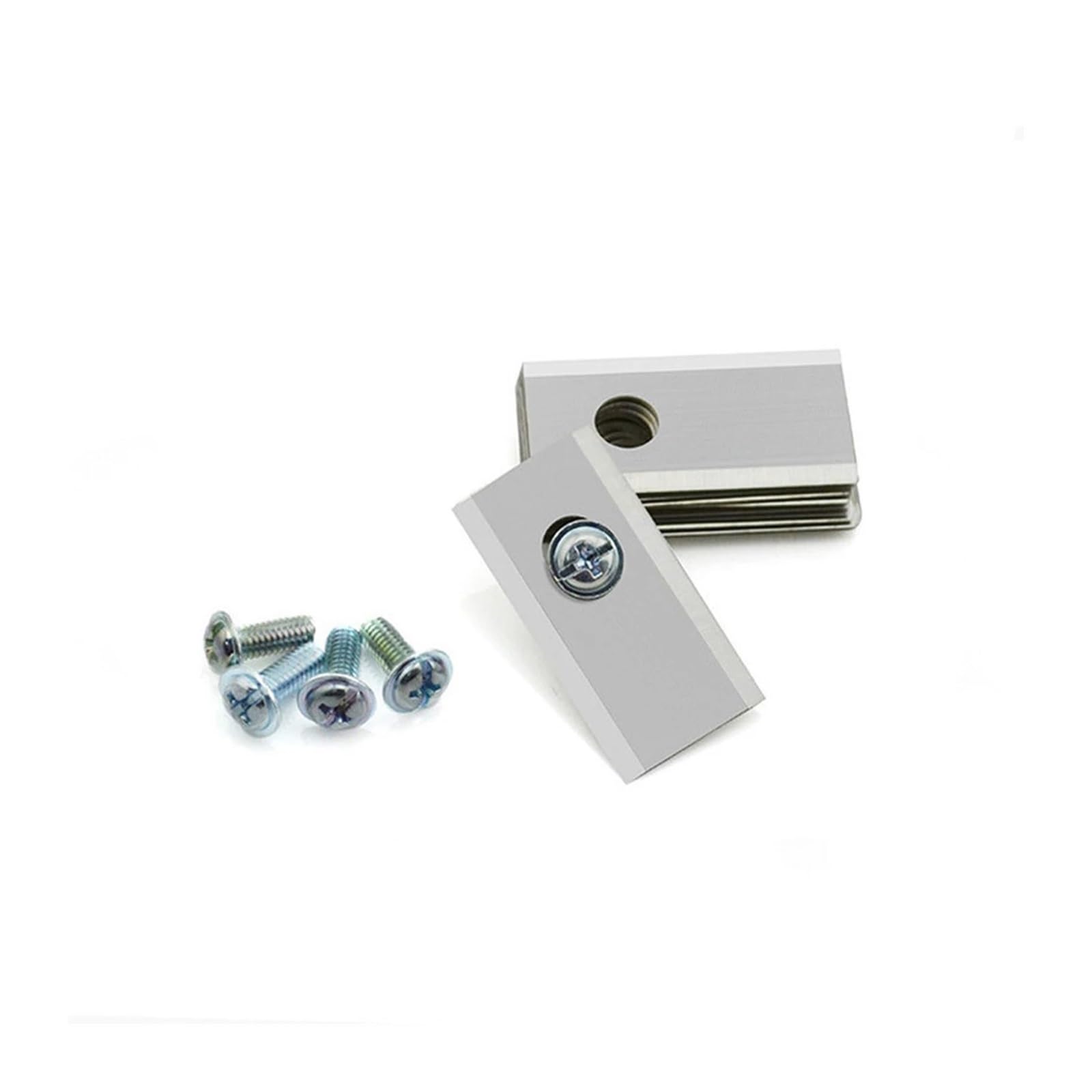 Juego de 18-180 Cuchillas de Repuesto de Acero Inoxidable con Tornillos for cortacéspedes robóticos Worx Landroid.(Gold 90Sets)