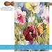 Toland Home Garden 108008 Pansies Posing Spring Flag 28x40 Inch Double Sided Spring Garden Flag for Outdoor House summer Flag Yard Decoration