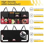 Backseat Hanging Organizer, with 8 Large Storage Bag - Image 2