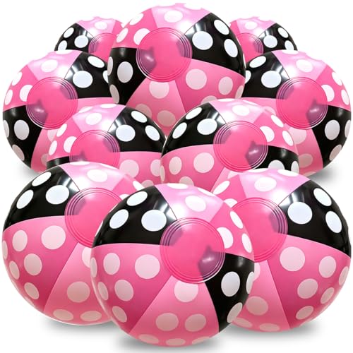 Bolas de playa inflables para decoración de fiesta Luau y cumpleaños de niños
