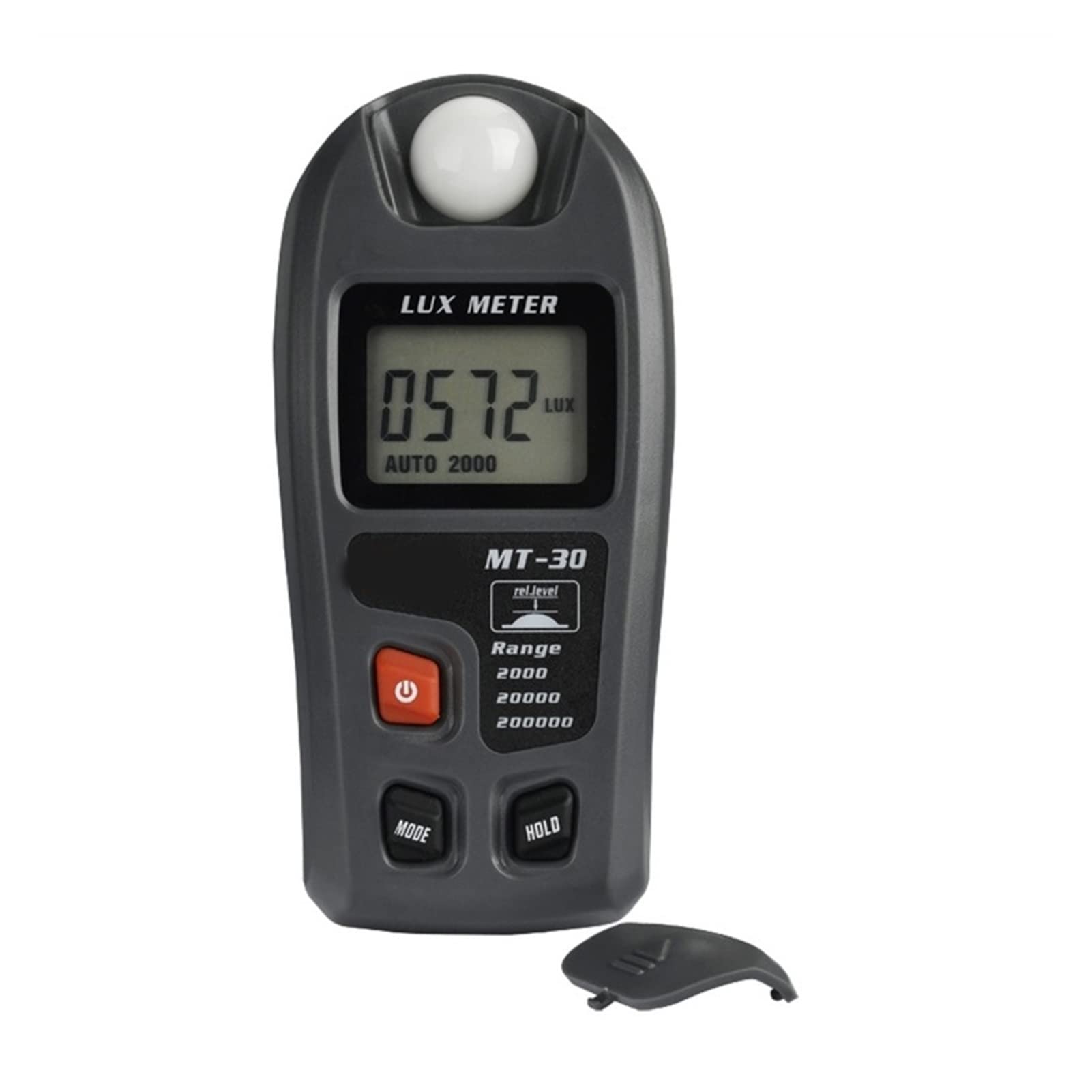 LNHHG Light Meter 0~200,000lux Range Pocket Design Lux/fc Photometer Tester Environmental Testing