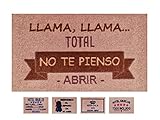ANTIDESLIZANTE Y SEGURO - Este felpudo tiene base antideslizante de caucho para poder limpiarse los pies de manera segura y evitando resbalones