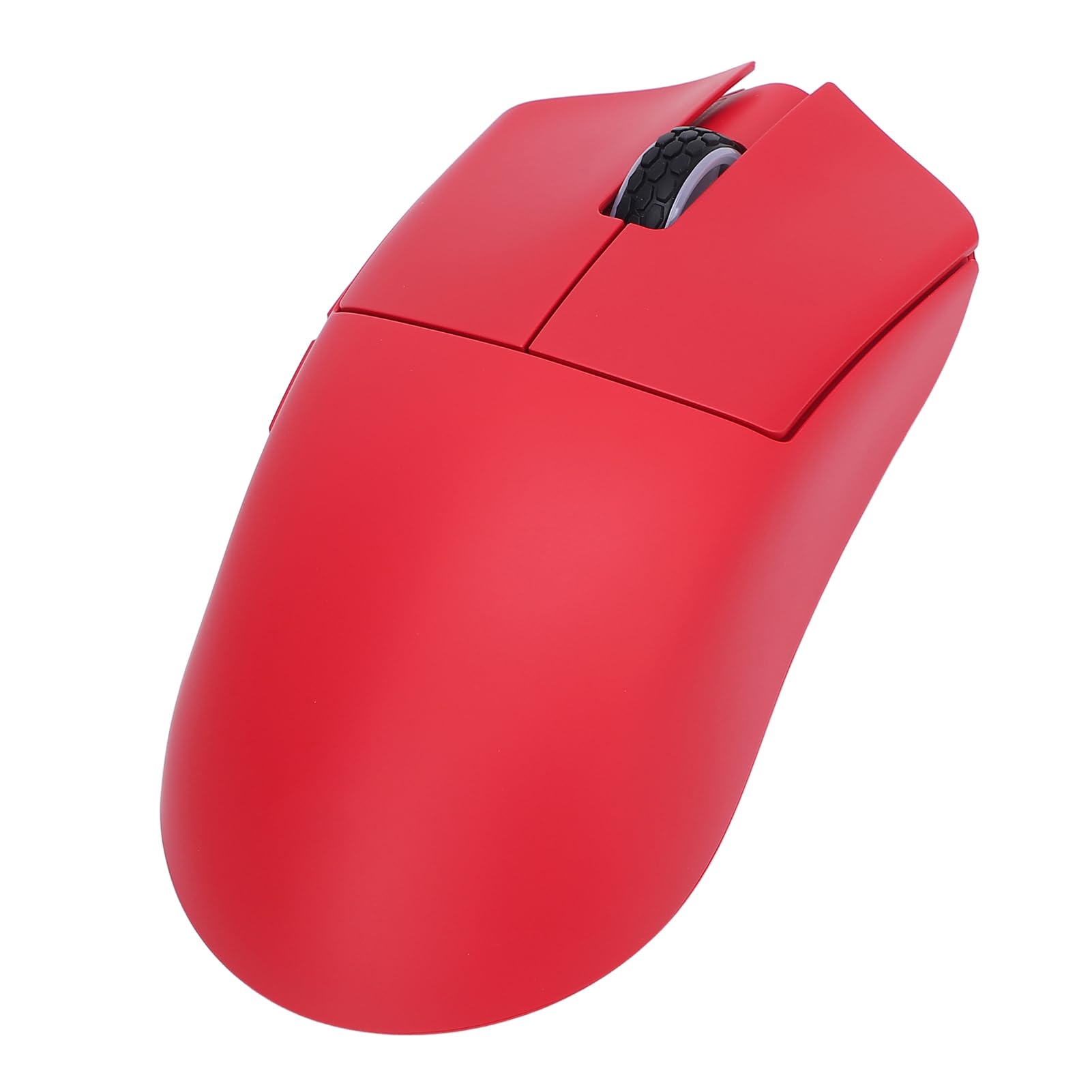 Ratón para Juegos 30000DPI Modo Dual con Cable Inalámbrico Ergonómico para Jugadores de PC Diseño Liviano de 55 G (Rojo)