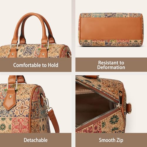 Bolso Boston Elegante para Mujer estilo Bohemio miniatura 5