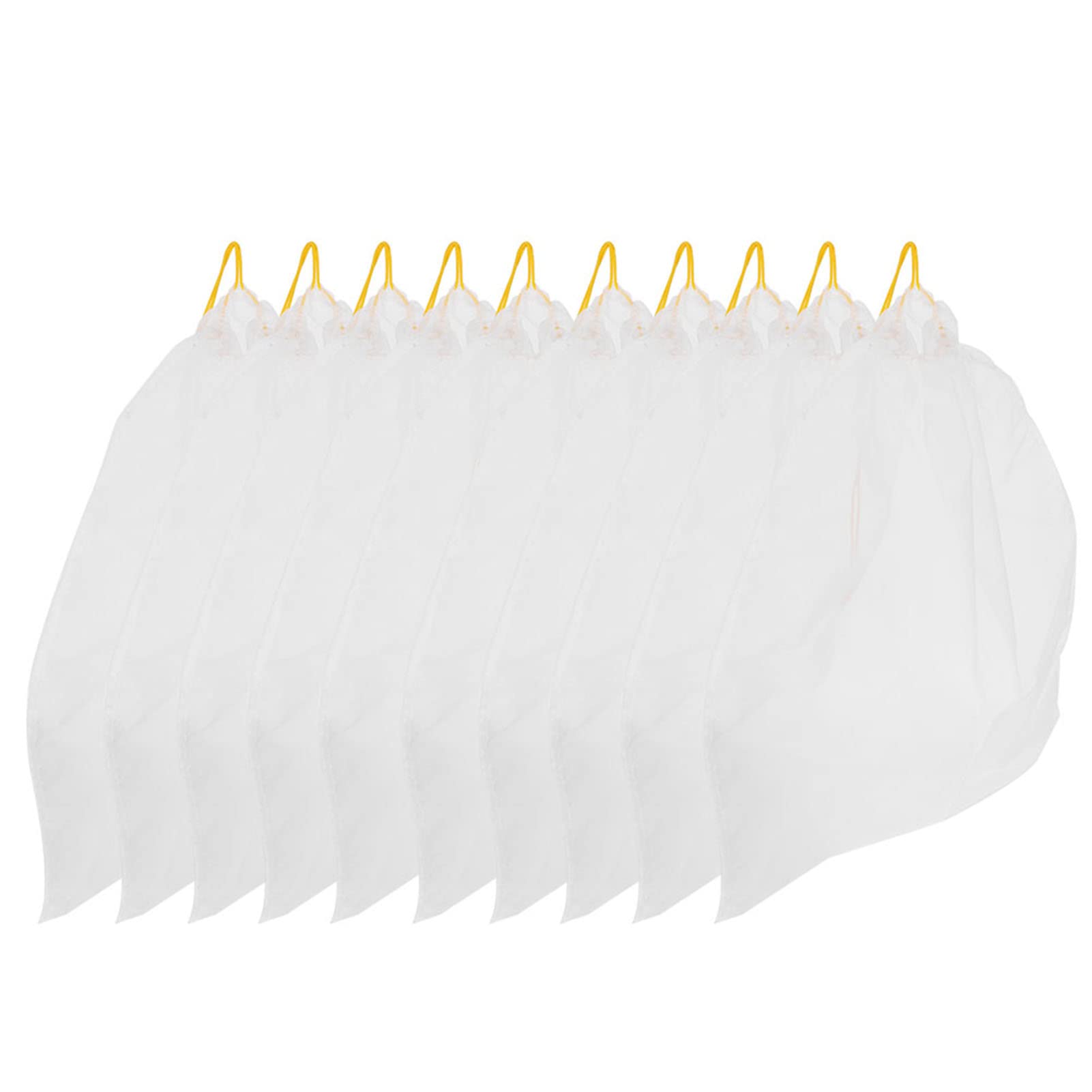 FLEXMAN Honigfilter Beutel 10 Stück - Lebensmittelecht Nylon Gaze 46x55cm