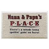 Home & More 150951827 Nana and Papa Indoor Mat, 18