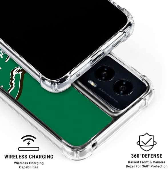 Skinit Clear Phone Case Compatible with Moto G Power 5G (2024) - Officially Licensed NFL Philadelphia Eagles Retro Logo Design