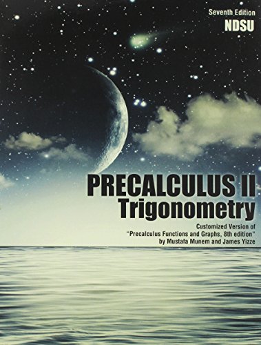 Precalculus II: Trigonometry: Customized Versio... 1465247610 Book Cover