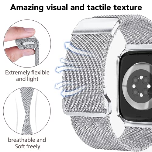 Vamyzji Compatible Apple Watch Strap + Protective Case with Screen Protector - Image 3